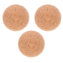 3pack Comfortable Grip Balls For Foosball Indoor Players Brown