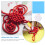 Woven Positioning Board Cord Straight Pins Disc Beads Work Blue 10