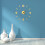 3d Frameless Design Wall Clock Acrylic Gold 1pcs For Home 8