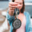 2 Pcs Keychain Pocket Watch Student 8.00x4.00x0.70cm 10