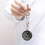 2 Pcs Keychain Pocket Watch Student 8.00x4.00x0.70cm 9
