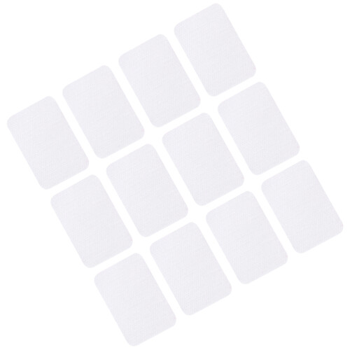 30 Pcs Carpet Patch Rug Sided Tape Pads Strong Adhesive White