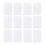 30 Pcs Carpet Patch Rug Sided Tape Pads Strong Adhesive White 2