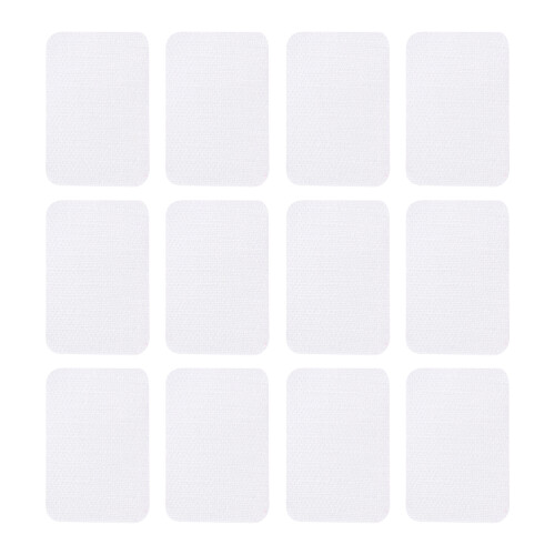 30 Pcs Carpet Patch Rug Sided Tape Pads Strong Adhesive White 1