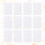 30 Pcs Carpet Patch Rug Sided Tape Pads Strong Adhesive White 6