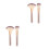 2 Sets Highlighter Brush Makeup Powder Brushes For Fan Applicator 3
