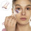 2 Sets Highlighter Brush Makeup Powder Brushes For Fan Applicator 9