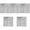 5 Pack Airbrush Stencils Small Camouflage For Models Spray Board 5