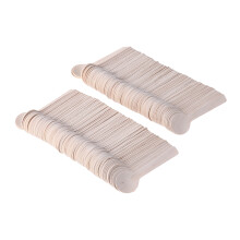 Silverware Wooden Beige 100pcs 3.9in