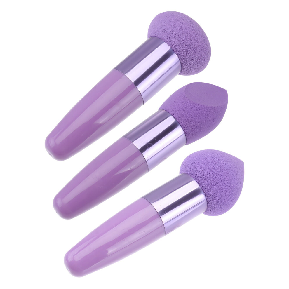 Iplusmile 3 Pcs Beauty Pen Set Miss Makeup Sponges For Foundation Applicator
