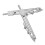 Scribe Tool Compass Center Scribe Gauge Silver 2pcs 9