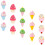2 Pack Thumb Tacks Decorative Push Pin Thumbtacks Map Pins Travel 3