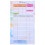 14 Sheets Planning And Budget Book 17.20x9.00x0.05cm 9