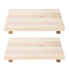Clay Drying Board Wooden Beige 2pcs 11.8x9.4x1.4in