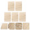 Karate Breaking Boards Wood Skill Improvement 5pcs 5