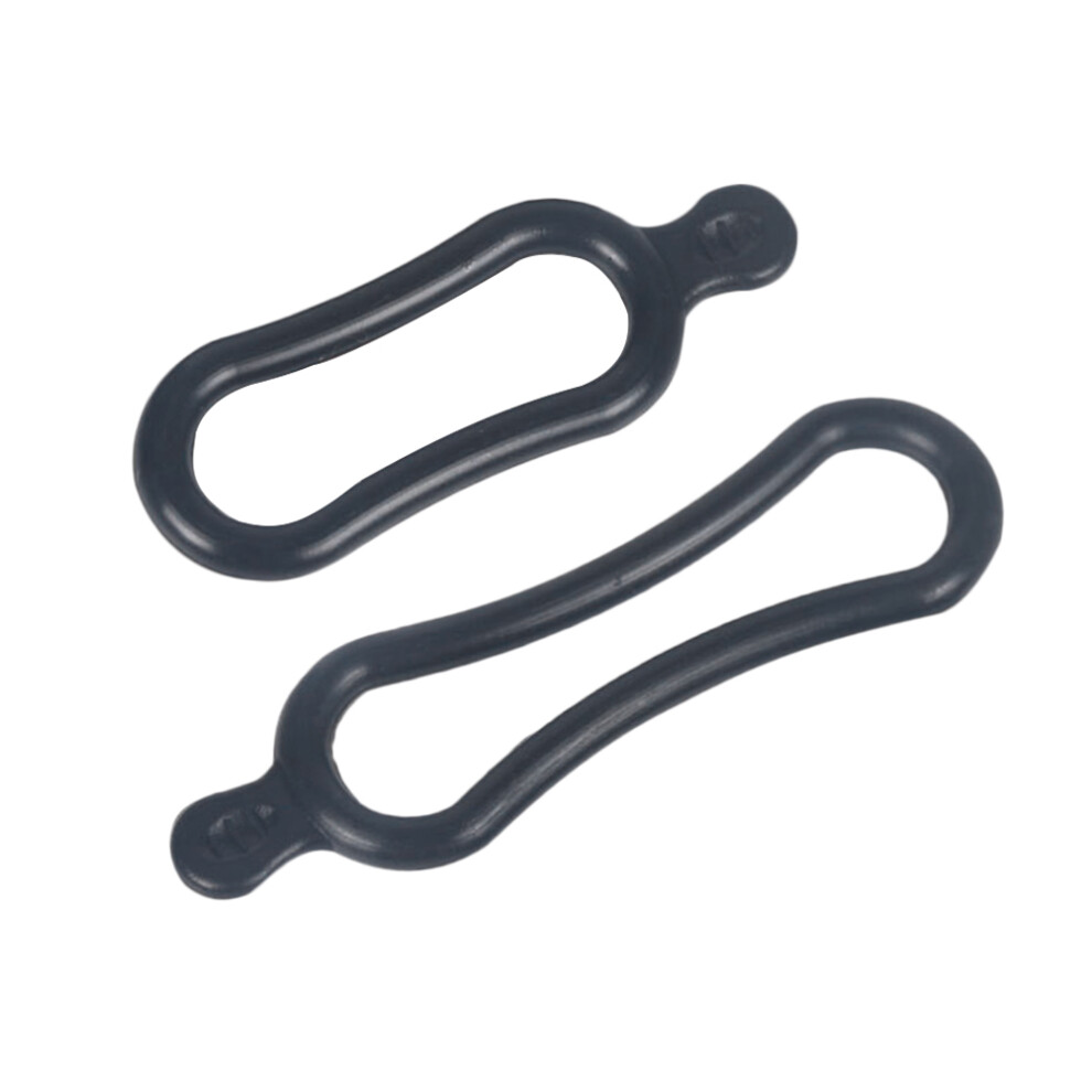 Photos - Climbing Gear 2 Pcs Bike Straps Light Holder Handlebar Silicone Elastic Tie Rope