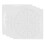 Decorative Border Stencils Template Round White 4pcs 1