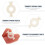 3pcs Plastic Trumpet Button Springs And Supporting Pads 9