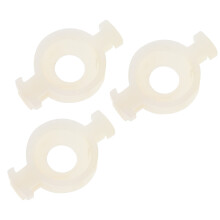 3pcs Plastic Trumpet Button Springs And Supporting Pads