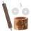Parrot Bird Stand Wooden Perch Multi 1pack 1