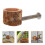 Parrot Bird Stand Wooden Perch Multi 1pack 9