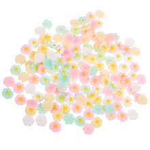 160 Pcs Phone Case Charm Daisy Embellishments Flower Cabochons Resin