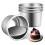 4pcs 6 Inch Cake Tin Mold Removable Bottom Molds Mini Round Pan 7