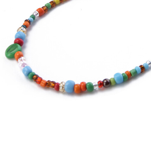 Modieuze Antislip Kralenbrillenhouder Ketting in Multicolor 2