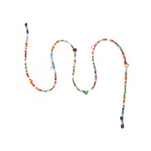 Modieuze Antislip Kralenbrillenhouder Ketting in Multicolor