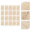 Breakable Boards Taekwondo Breaking Boards Wood 20set 3