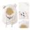 Animal Scarf Hat Plush Hat White 1 Piece 5
