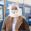 Animal Scarf Hat Plush Hat White 1 Piece 10