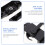 Smooth Surface Finish Sash Locks 2 Sets 2.6x0.9in 8