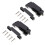 Smooth Surface Finish Sash Locks 2 Sets 2.6x0.9in 2