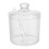 Cute Sugar Container Acrylic 1 Set 4.3x3.1x3.1in 7
