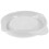 Food Grinding Bowl Ceramic Multipurpose Plate White 1 Pc 3