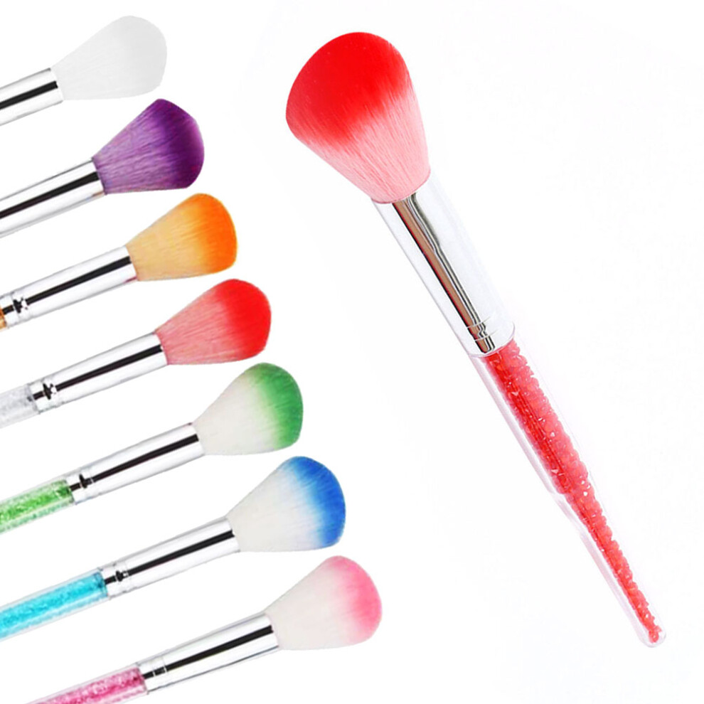 Vaguelly 7 Pcs Long Handle Cleaning Brush Nail Brushes For Nails Manicure Dust