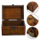 Keepsake Box Vintage Wooden Storage Box Rustic Wood 1pack 10