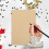 50Feuilles Ligné Kraft Rétro Couleur Pour 5