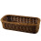 1pcs Wicker Cutlery Basket Brown Pp For Household Users 7