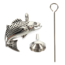 Fish-Shaped Urn Pendant Women'S Miss Jewelry For Ashes Pet Keepsake