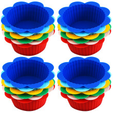 24St Siliconen Muffinvormpjes Duurzaam Voor Oven En Vriezer