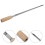 Corn Picker Probe Powder Sampler Toss Stirring Sticks Silver 9