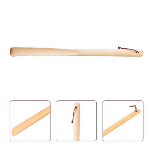 Shoe Wearing Helper 1set Solid Wood For General Users 2