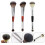 Eye Make Up Brushes Assorted Color 3pcs 6.9x0.8x0.8in 8
