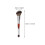Eye Make Up Brushes Assorted Color 3pcs 6.9x0.8x0.8in 2