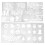 Raindrops Durable Reusable Painting Stencils Creative Projects 1