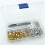 100 Pcs Grommet Installation Tools Button For Shoes 10