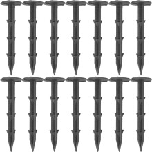 30 Pcs Gardening Nails Landscaping Staples Miss Travel Black