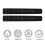 50 Black Plastic Shrink Wraps With Caps 7